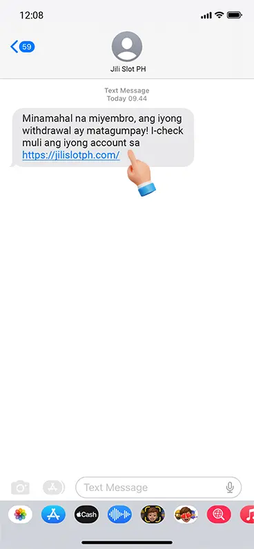 Jili Slot PH Message Prompt